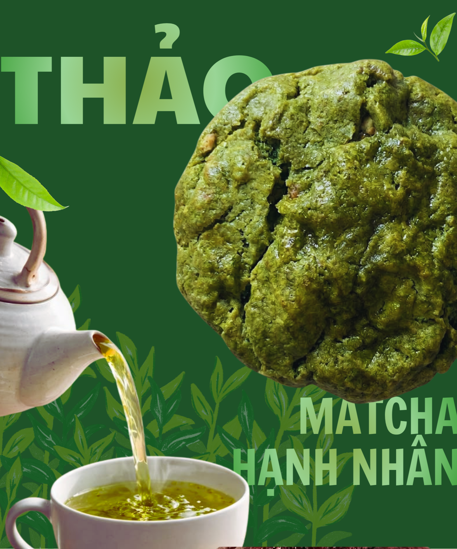 Combo Thảo | Matcha cookies - Trà Xanh